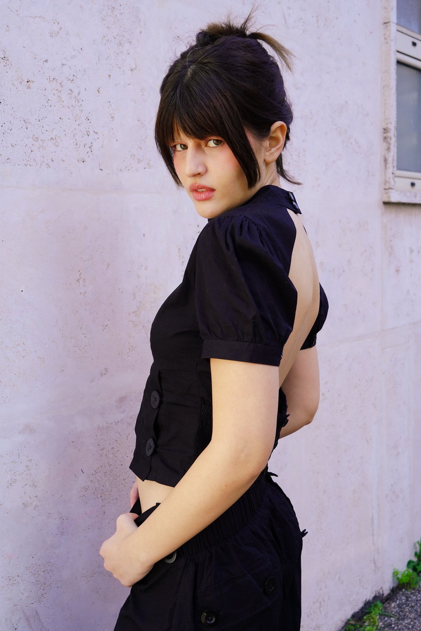 Linca Blouse - Black