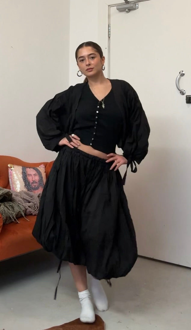 Black Oshi Capri