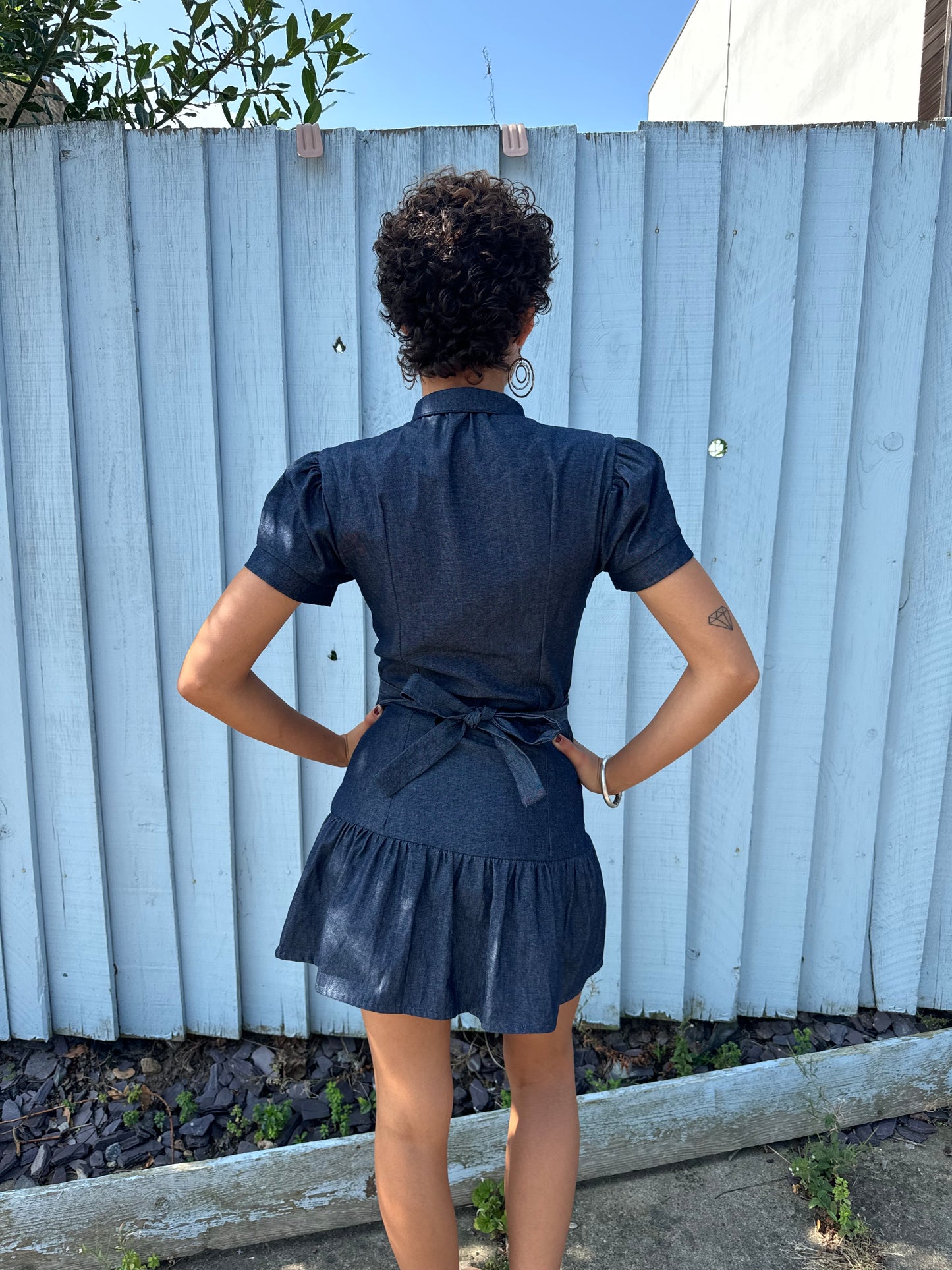 The Nelly Dress - Denim