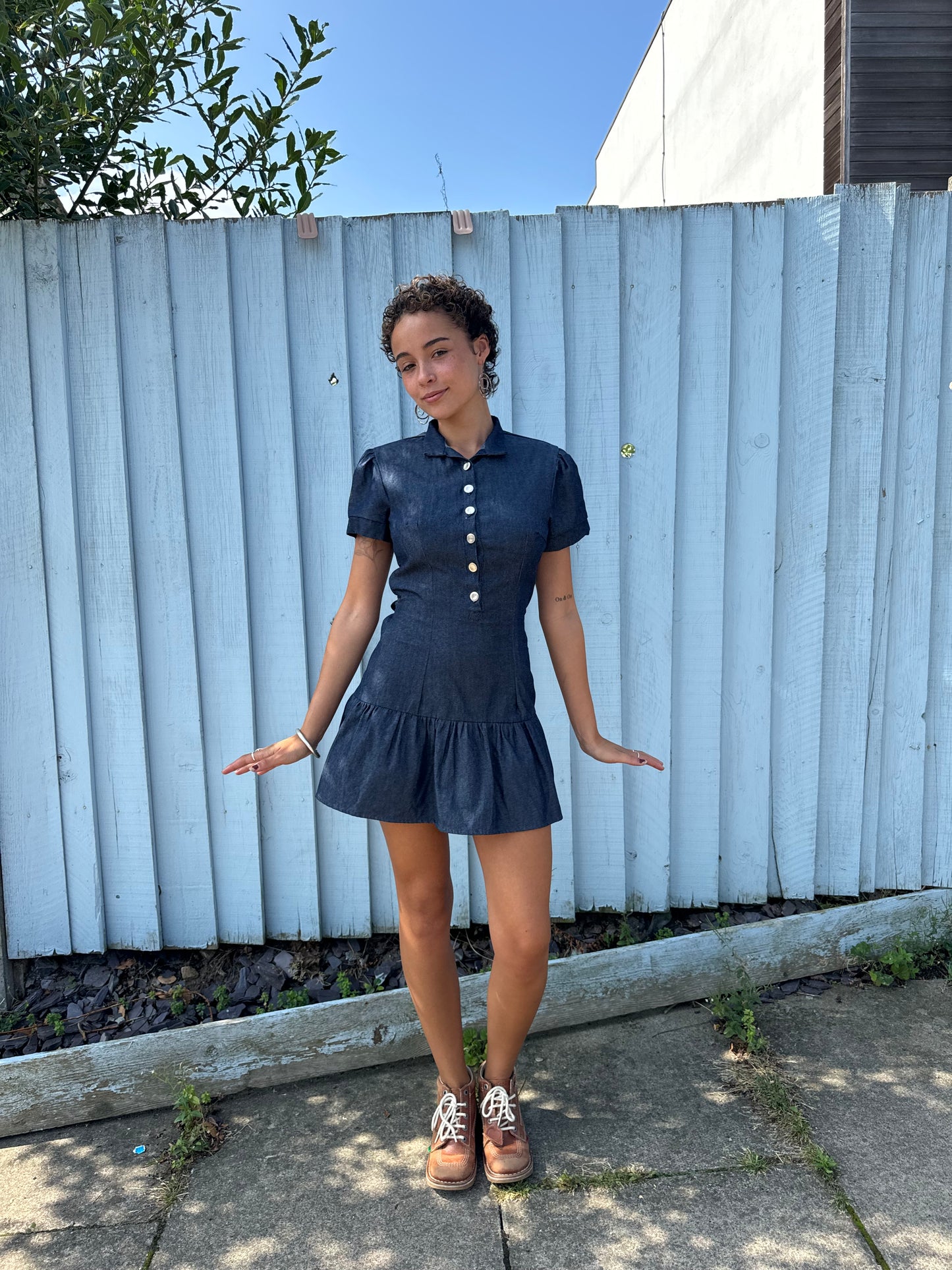 The Nelly Dress - Denim
