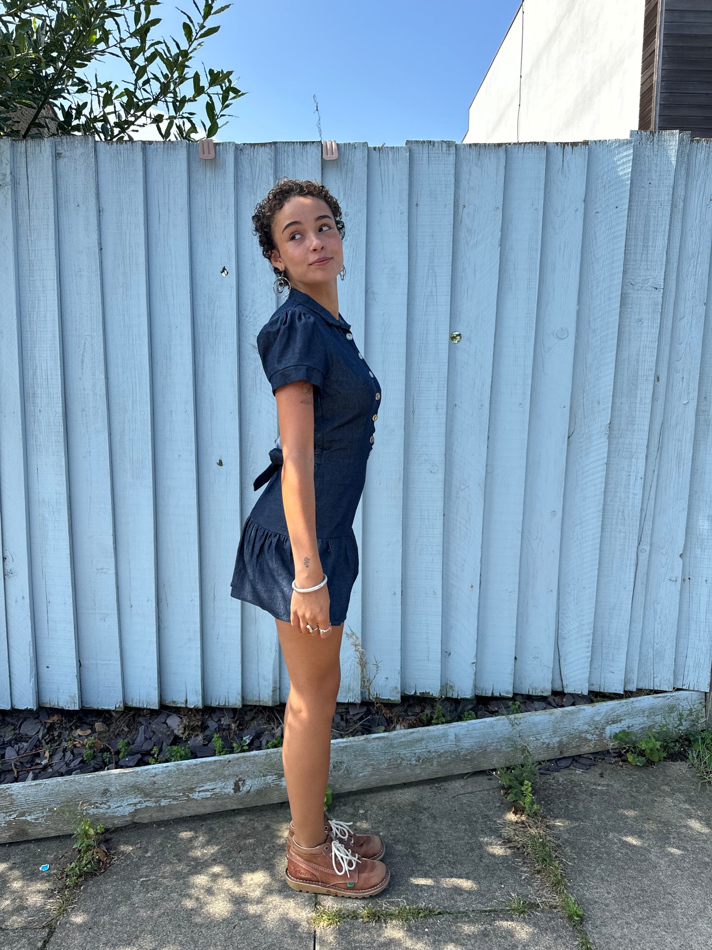 The Nelly Dress - Denim