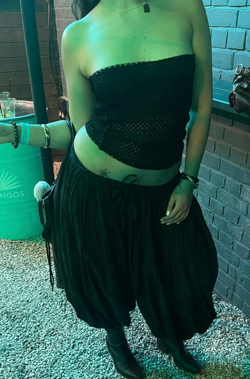 Black Oshi Capri