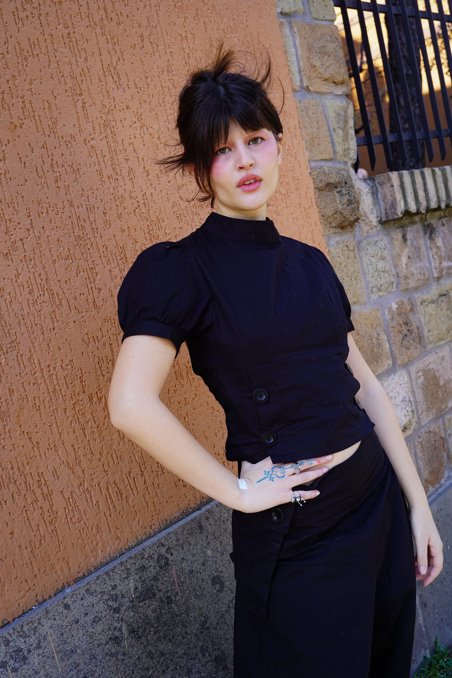 Linca Blouse - Black