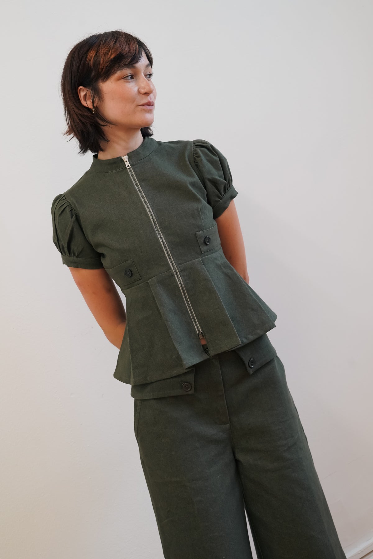 The Vera Zip - Earth Denim