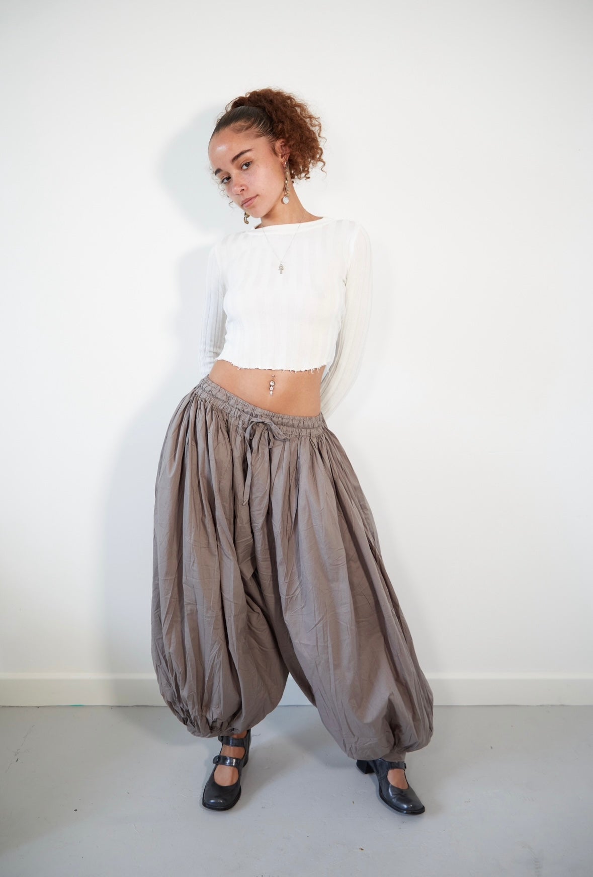 Grey Oshi Trousers