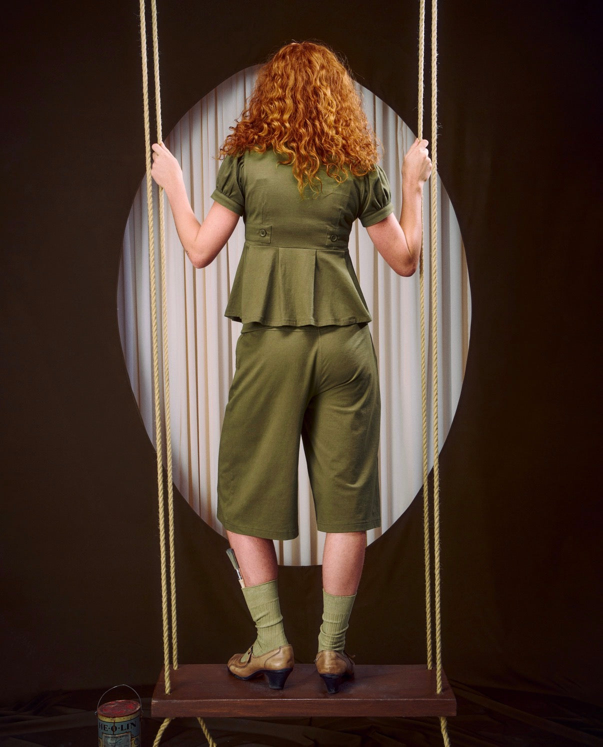 The Arka Shorts - Khaki Jersey