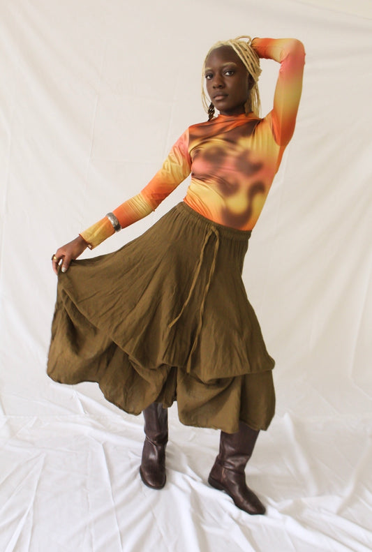 Pravaah Skirt - Brown