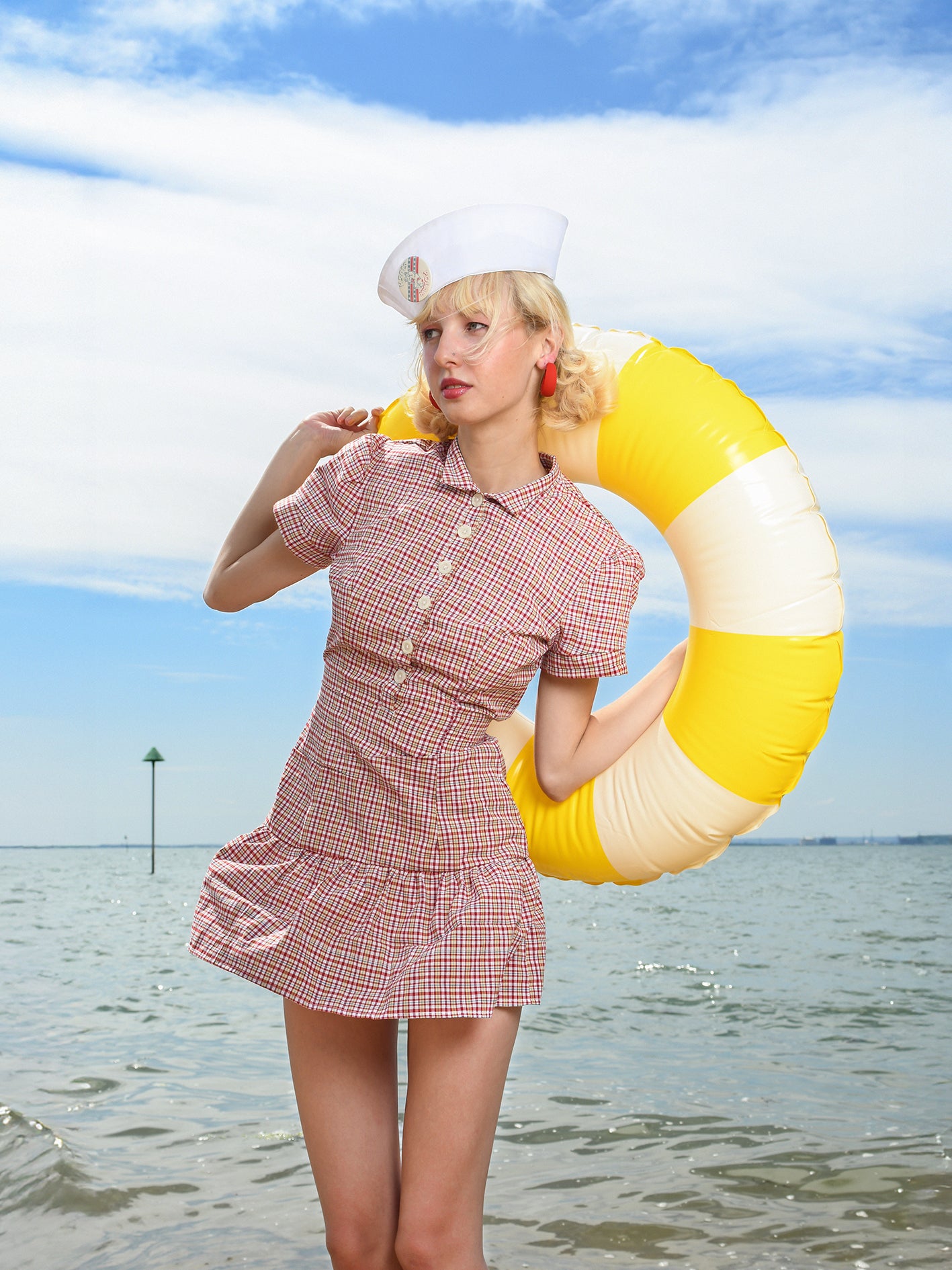 The Nelly Dress - Picnic Check